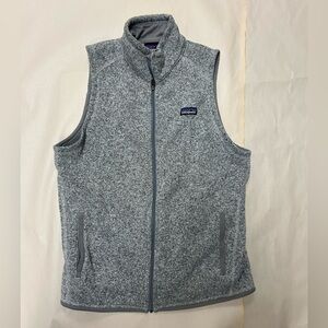 Patagonia Heather Gray Fleece Jacket